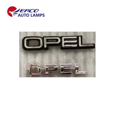 China Body stickers factory direct sale chrome letters 3D car sticker for opel for sale