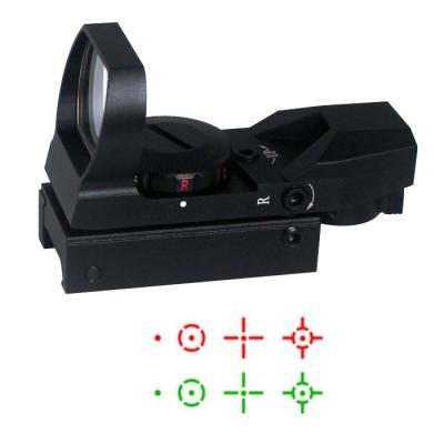 China Hunting High Quality Tactical Compact Red Green Scope Sports Reflex Sight 1x22x33 Dot Sight With 20mm Rail for sale