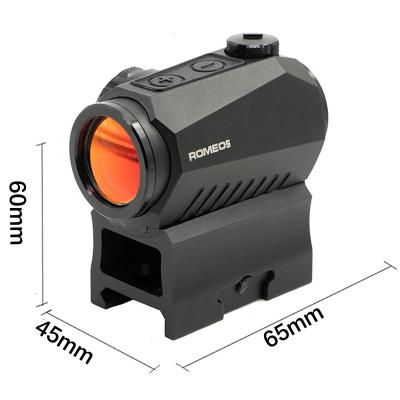 China Aluminum alloy romeo5 compact 2 MOA sig romeo5 tactical red dot sight 1x20mm aluminum alloy romeo5 with mounts for sale