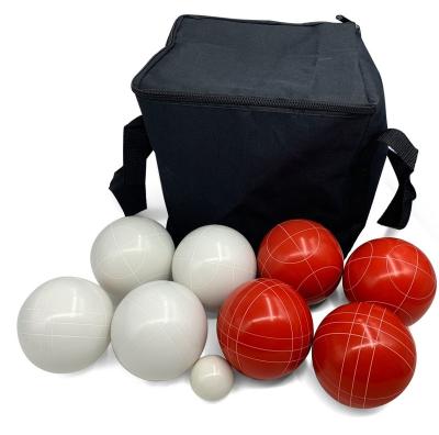 China Entertainment Outdoor Game Resin Bocce Ball Set Backyard Bocce Ball Set Lawn Bocce Ball Set for sale