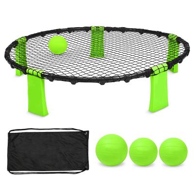 China Kids Fun Toys Spike Ball 3 Ball Spyderball Smashball Outdoor Sport Kit Game Set for Backyard Beach Park Indoors for sale