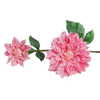 China Flower The Wedding Dahlia Plants Artificial Dahlia Real Touch Latex Dahlia Flower Artificial Flowers YOPIN 081 Artificial Dahlia for sale