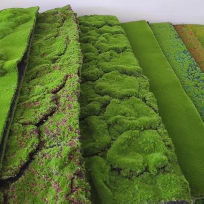 China Artificial Moss Grass YOPIN 253 Artificial Moss Bark Artificial Moss Panel Moss Grass Wall Carpet Grass for sale