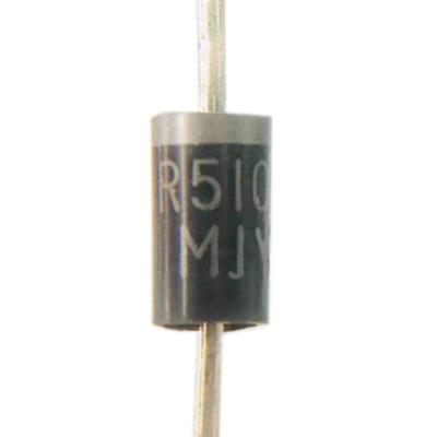 China Original diode 5A 1000V SR560 SR540 SR5100 MIC DO-27 SR5100S from manufacturer SR5100S Schottky for sale