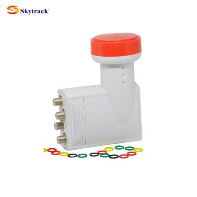 China Skytrack quality low noise high gain lnb ku satellite receiver LNB Ku band 4 output quad LNBF strong universal lnbf for sale