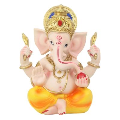 China India Lord Ganesh Statue Diwali Decoration Home Hindu Decor Buddah Status India Ganesha Statues God Unwanted Object Hindu Wedding Gift for sale