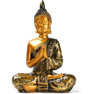 China India Three Mercy Buddha Statue Zen and Spiritual Feng Shui Decorative Statue Relaxing Atmosphere Good Luck Gift Idea for sale