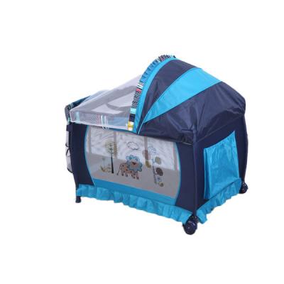 China Good Quality Baby Crib Portable Hutch Bedding Set Suitable Play And Sleep Prices For Newborn for sale