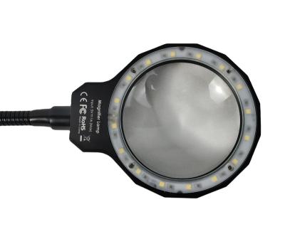 China Magnifier Lamp Design Wholesale Price New Usb Charging Water Beauty Constant Equipment Led Cold Light Magnifying Glass for sale