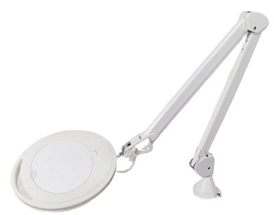 China Magnifying Lamp Best Selling Floor Stand Portable Professional Cosmetic Facial Beauty Led Magnifying Lamp With Magnifier Light for sale