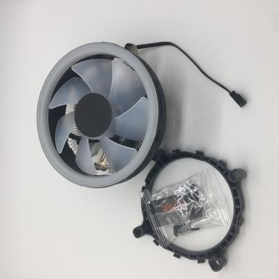 China Computer Case CPU Cooler For LGA775 lga 1155 1156 1150 4 Pin Desktop Computer Cheap Cooler PC Aluminum CPU Heatsink Fan for sale