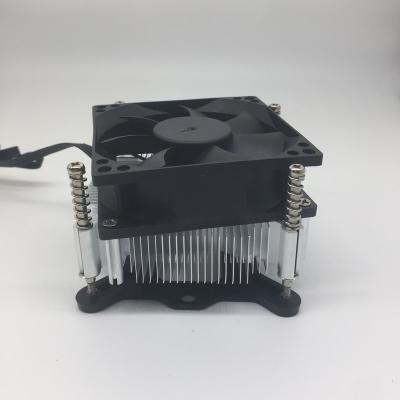 China Hot Selling Computer Case CPU Cooler For LGA775 1155 1156 1150 4 Pin Desktop Computer Cheap Cooler PC Aluminum CPU Heatsink Fan for sale