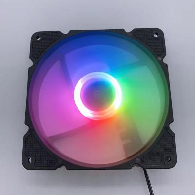 China Computer Case RGB FAN 120mm PC Computer Fan RGB With RF Remote Control Speed ​​Led Case Fan Factory Price for sale