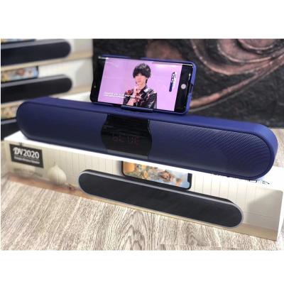 China Hot Selling DV2020 Portable Phone Function 3D Surround Wireless Bluetooth Speaker With LED Display for sale