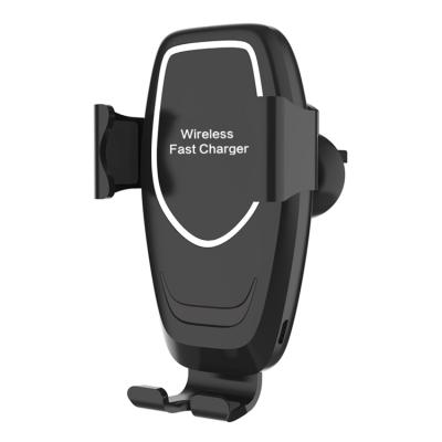 China Factory Wholesale QI 10W Fast Charging Wireless Car Charger Stand Low Price Hands-free Wireless Charger Stand for sale