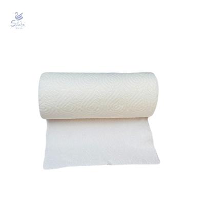 China Strong Oil Absorption Custom Strong Tissues 2 Ply Kitchen Paper Towel Oil Absorbency Kitchen Rolls for sale