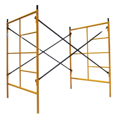 China Modern SS walk through frame industrial scaffolding steel frame scaffolding falsework construction for sale for sale