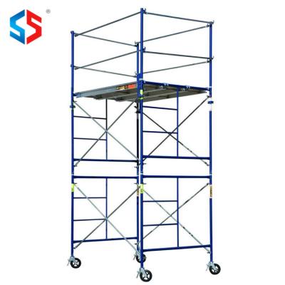 China Traditional Tianjin SS Brand Movable Steel H Frame Falsework System for sale