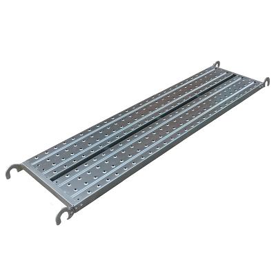 China Modern Pre-galvanized Steel Frame Scaffolding Walkway Plank Metal For Industrial for sale