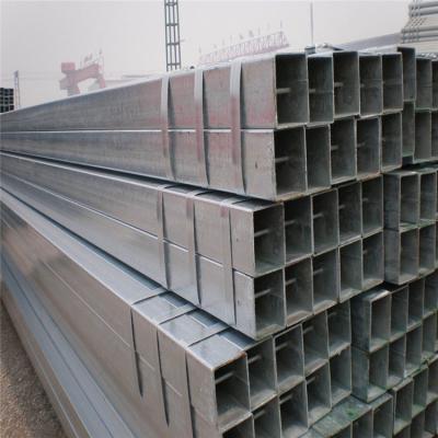 China Structure Pipe 1x1 Inch ASTM A500 Hot Rolled 1x1 Inch Galvanized Square Pipe Tube In China for sale