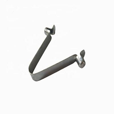 China Apartment ; Leaf ; China Manufacture Snap V Shape Plate Spring Clip Double Steel Hollow Knob For Scaffolding for sale