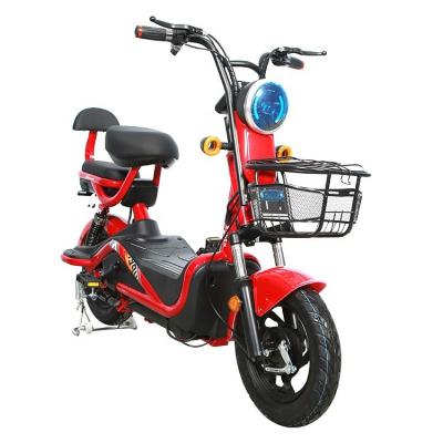 China Standard Battery 48V 14 Inches Electric Electric Bike 500W For Adult for sale