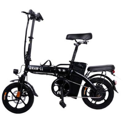 China IRON competitive price 2021 14 inch folding electric bike with portable battery for city electric bike for sale