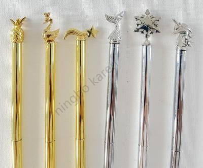 China Wholesale New Agriculture Gift Promotional Pen Ballpoint Pen Character Metal Top Part Wedding Training for sale