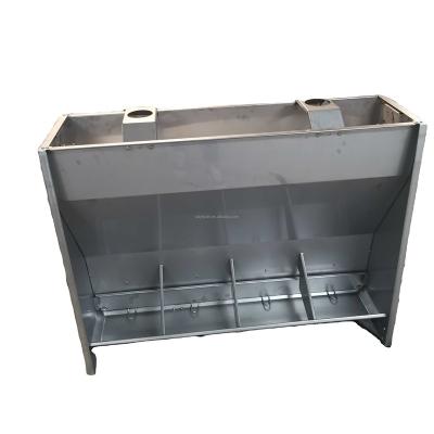 China Direct Manufacturer Yongbang High Quality Stainless Steel Double Side Fedder Automatic Pig Breeding Trough Equipment for sale