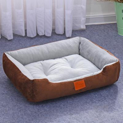 China Large Cat Litter Four Seasons Nest Soft 68x58cm Warm Viable Pet Kennel Bed Baskets Waterproof Kennel For Cat Puppy Drop Shipping for sale