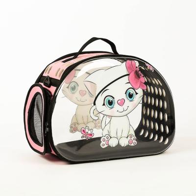 China EVA Folding Approved Breathable Pet Viable Dog Cat Travel Carrier Fashion Little Cute Pet Carry Bag for sale