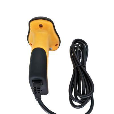 China ABS+PC/TPU 1D 2D QR Code Factory Price USB Reader Wired Barcode Reader Handheld Barcode Scanner for sale