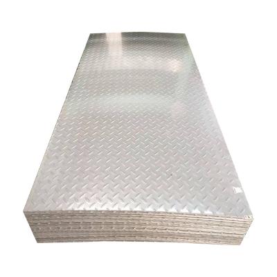 China New Industry Fast Delivery Anti Skid Stainless Steel Checkered Plate Embossed Stainless Steel Sheet for sale