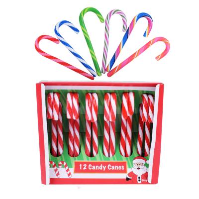 China Factory direct sale normal multicolor strips 12G candy canes packed in box with competitive price for sale