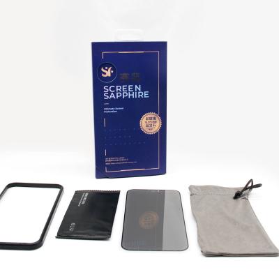 China 2021 New Mobile Phone Anti-scratch Sapphire Screen Protector For iphone 12 Hot Selling OEM/ODM Anti Spying for sale