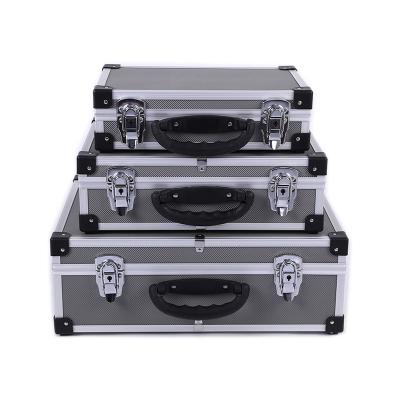 China Durable Factory Custom 3 in 1 Portable Jobsite Truck Aluminum Tool Box for sale