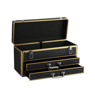 China Good Quality Portable Aluminum Drawer Tool Box Truck Drawer Tool Box For Jewelry for sale