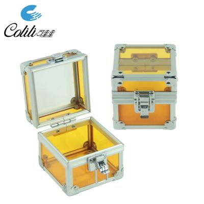 China Mini Small OEM Beauty Acrylic Jewelry Storage Watch Boxes Cases for sale