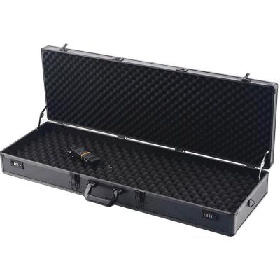 China Heavy Duty Military Long Security Hard Aluminum Rifle Gun Case For Transportation for sale