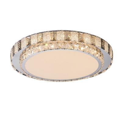 China High Quality Indoor Modern Glass Shade Ceiling Hanging Crystal Pendant Light Lamp for sale