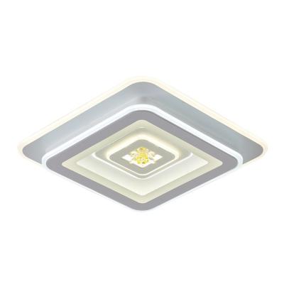 China Surface Mounted Wholesale Luxury Square Ceiling Lamp Modern Led Light Fixtures Light For Home Ceiling Lamp for sale