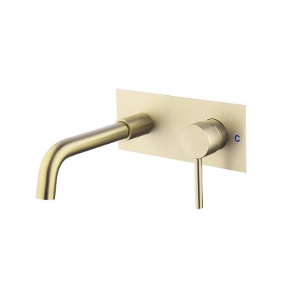 China Good Quality Free Rotation 360 Single Handle Basin Faucet With Rectangular Decorative Flange for sale