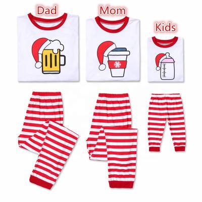 China Parent-child Family QUICK DRY Pajamas Matching Sets For Christmas Family Matching Pajamas Set for sale