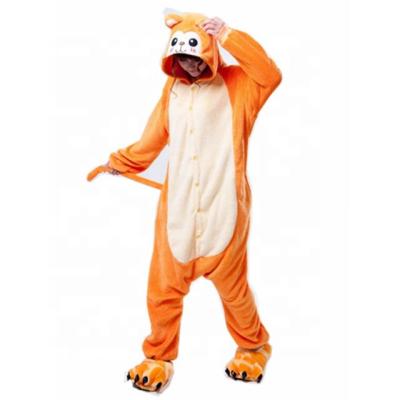 China Wholesale Thermal Onesie Pajamas With Drop Seat Happy Monkey Animal Onesie Adult Pajamas for sale