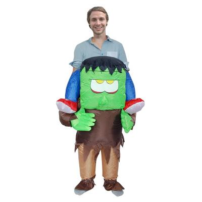 China Product promotion adult frankenstein costume for halloween inflatable frankenstein costume for sale