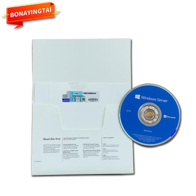 China Windows Server 2016 Standard Windows Server DST 2016 Complete Package DVD 6 Months Guaranteed Windows Server DST 2016 for sale