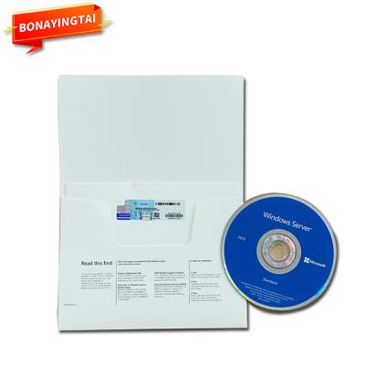 China Windows Server 2019 Standard Windows Server DST 2019 Full Package DVD 6 Months Guaranteed Windows Server DST 2019 for sale