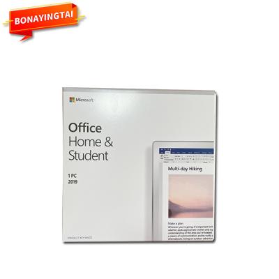 China Office 2019 Home and Office HS Complete Package 2019 DVD Online and Student DVD Activate 6 Months Guaranteed Office HS 2019 for sale