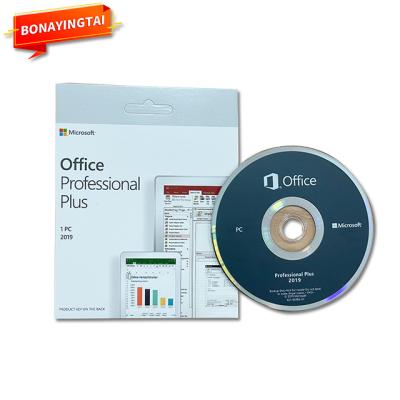 China Office 2019 Plus Professional / Office 2019 Pro English Plus Cd-Bag Online Activate 12 Months Guaranteed Office 2019 Pro Plus for sale