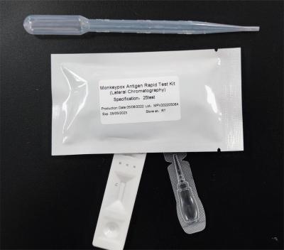 China Latest Factory Price POCT Medical Home Use Monkeypox Antigen Rapid Cassette Self Test Kit for sale